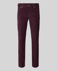 Levi's Slim Fit Jeans in Cord-Optik Modell '511 Bordeaux