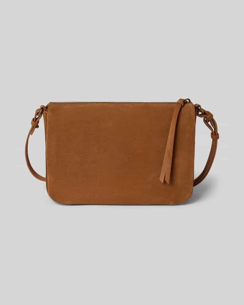 Liebeskind Schultertasche aus Leder Modell 'NINA Cognac