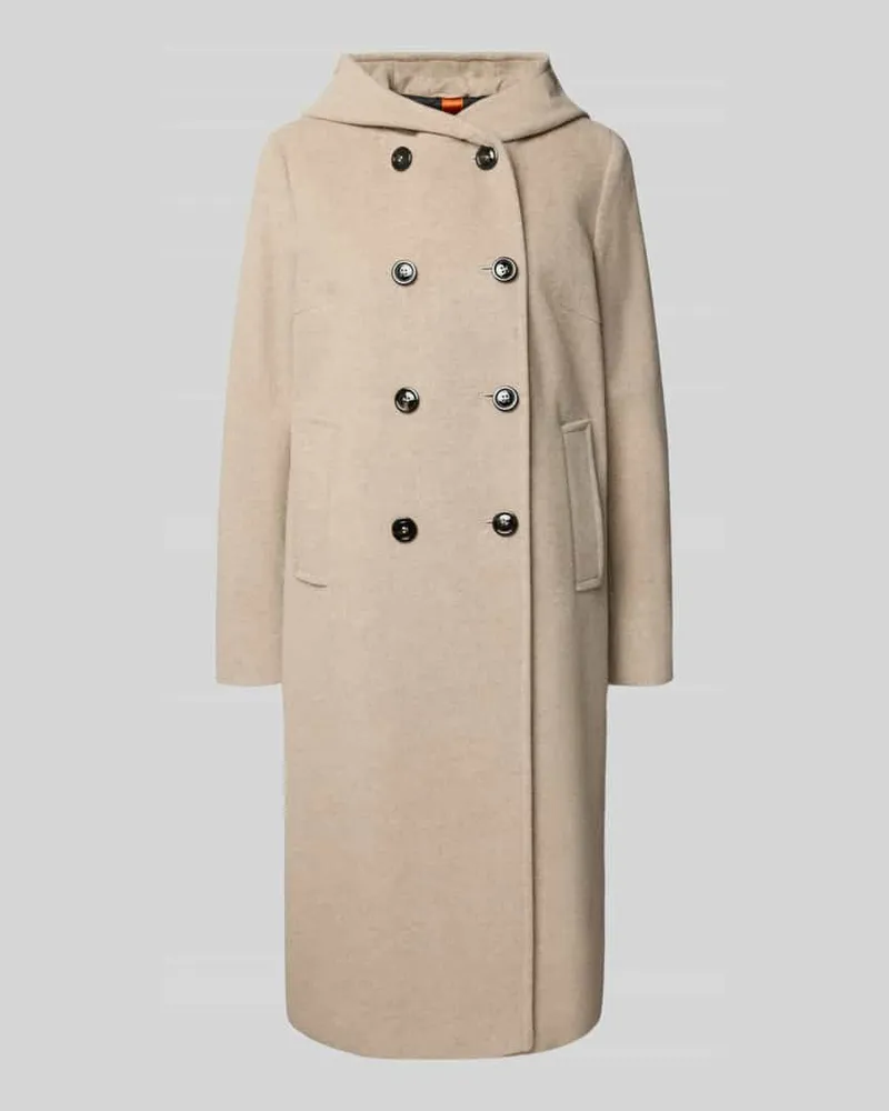 Gil Bret Wollmantel mit Kaschmir-Anteil Beige