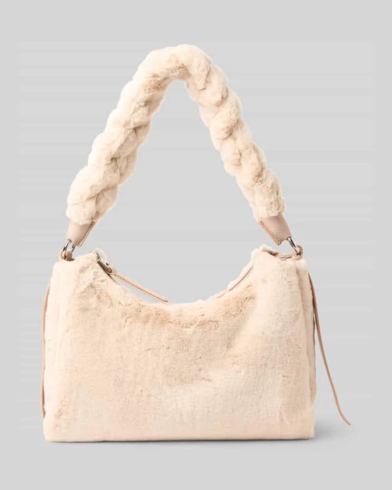 Coccinelle Hand Bag Tragehenkel in Fecht-Optik Modell 'Boheme Sand