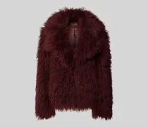 Jacke aus Kunstfell mit Reverskragen