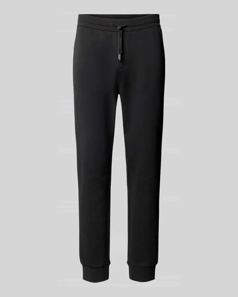 Armani Exchange Sweatpants mit elastischem Bund Black