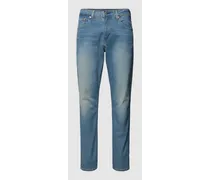 Slim Tapered Fit Jeans im 5-Pocket-Design Modell "512 PELICAN RUST