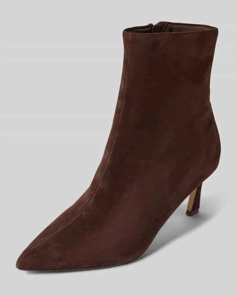 Steve Madden Stiefeletten aus echtem Leder Modell 'Lulah Dunkelbraun