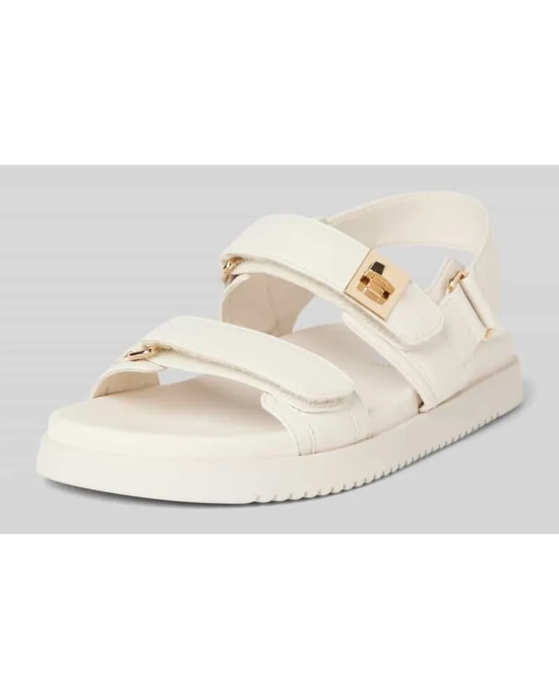 Steve Madden Ledersandalen mit Label-Applikation Modell 'MONA Offwhite