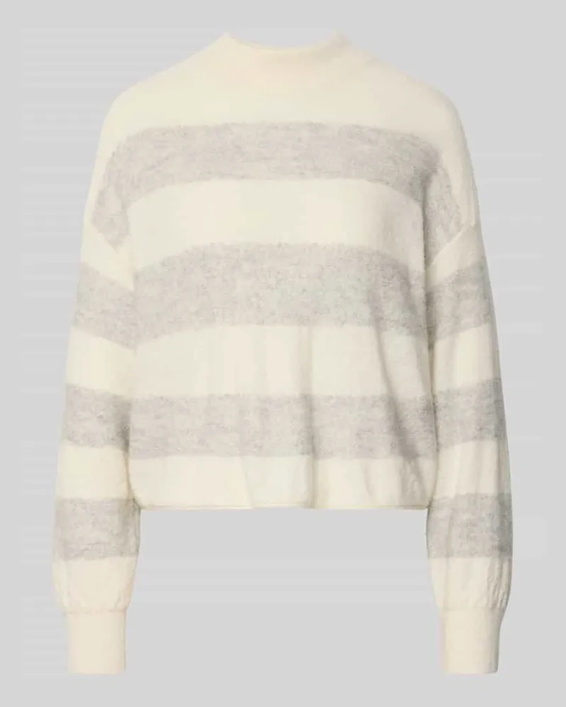 Drykorn Strickpullover aus Alpaka-Mix Modell 'MATHISA Offwhite