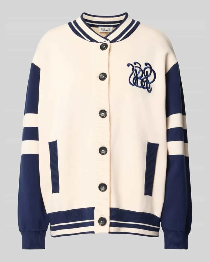 Baum und Pferdgarten Relaxed Fit Jacke mit Viskose-Anteil Offwhite