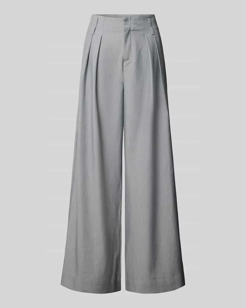 My Essential Wardrobe Stoffhose mit französischen Eingrifftaschen Modell 'Hanna Hellgrau