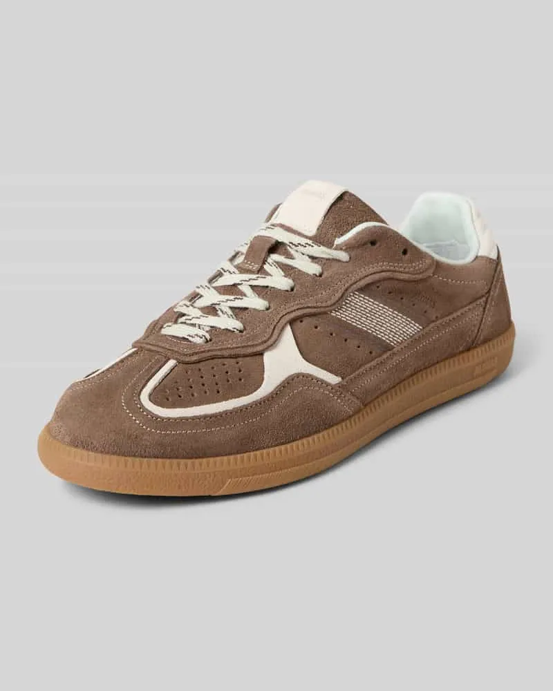 Alohas Sneaker mit Schnürverschluss Taupe