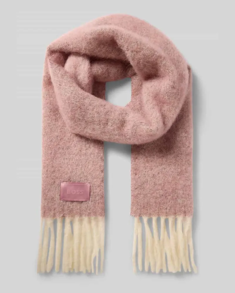 HUGO BOSS Schal aus Alpaka-Mix Rosa