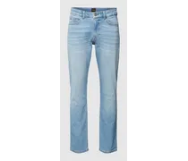 Slim Fit Jeans mit Eingrifftaschen Modell "Delaware