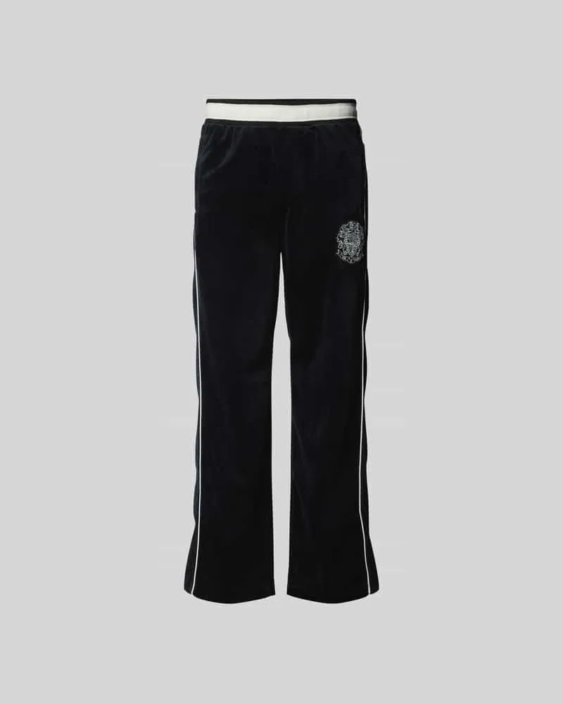 Billionaire Boys Club Flared Fit Trackpants mit Gesäßtasche Black