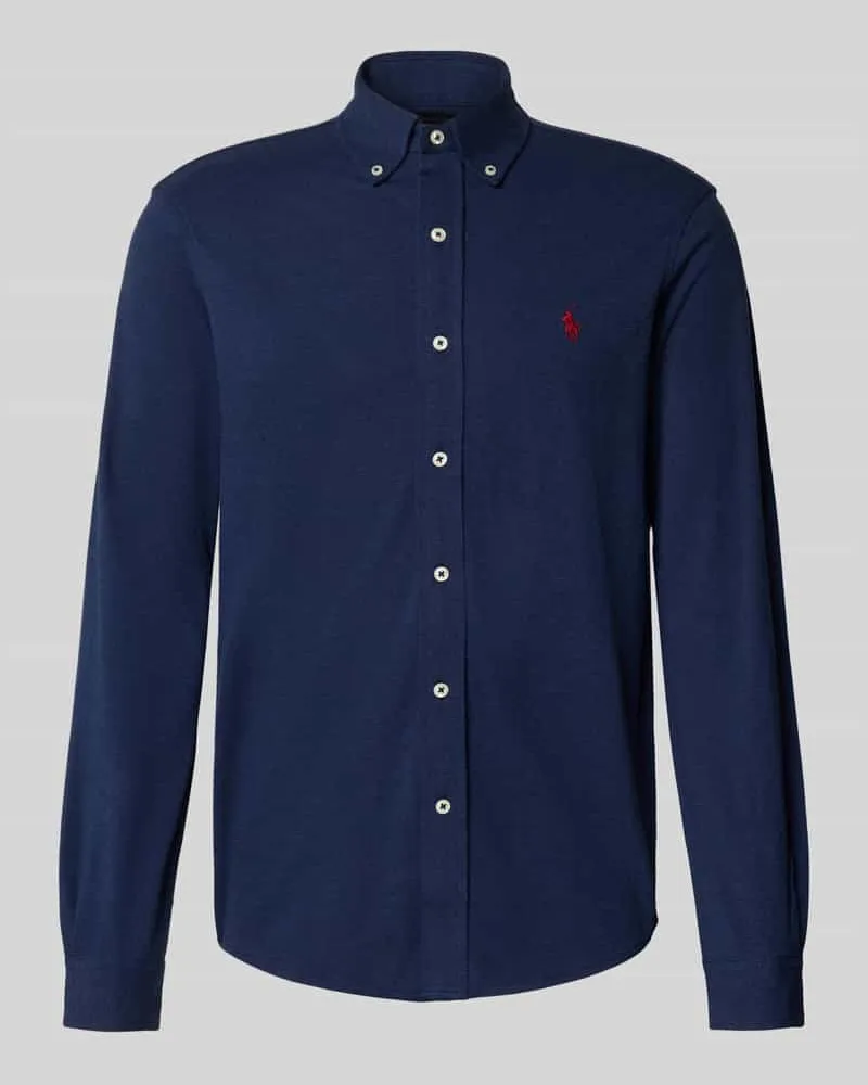Ralph Lauren Regular Fit Freizeithemd mit Button-Down-Kragen Marine
