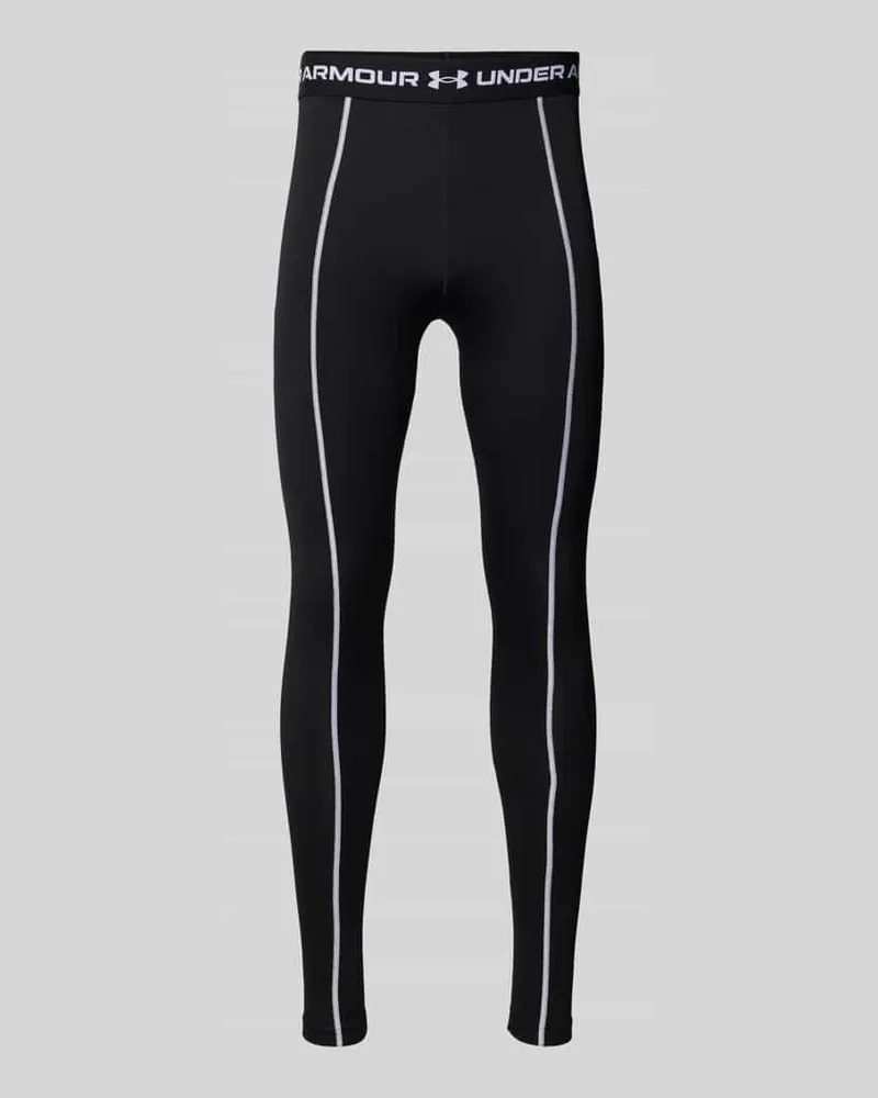 Under Armour Leggings mit elastischem Bund und Label-Details Black