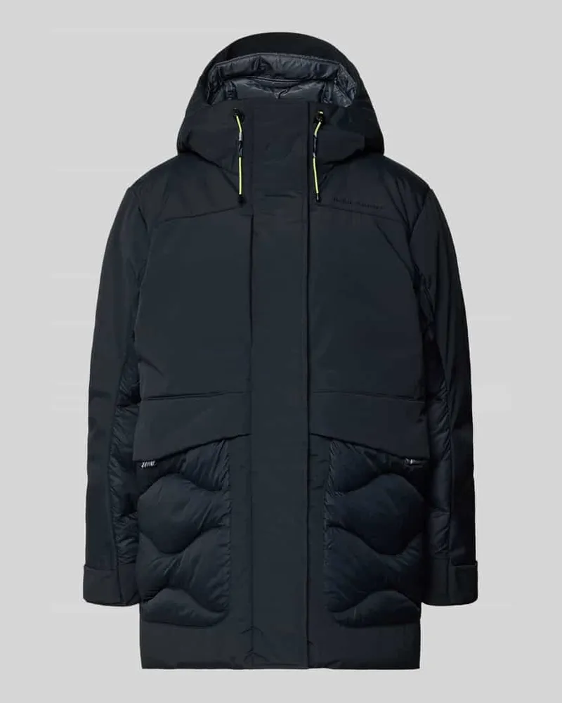 Peak Performance Parka mit Kapuze und Logo Modell 'INFUSION HELIUM Black