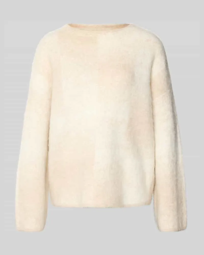 someday. Strickpullover mit gerippten Abschlüssen Modell 'Teonie Beige