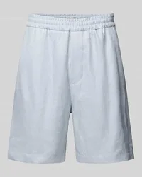 Drykorn Regular Fit Leinenshorts mit angedeutetem Eingriff Modell 'SAYO Sky