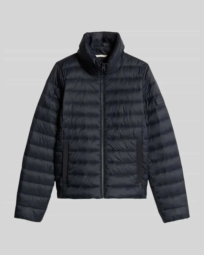 Marc O'Polo Regular Fit Steppjacke mit Stehkragen Marine