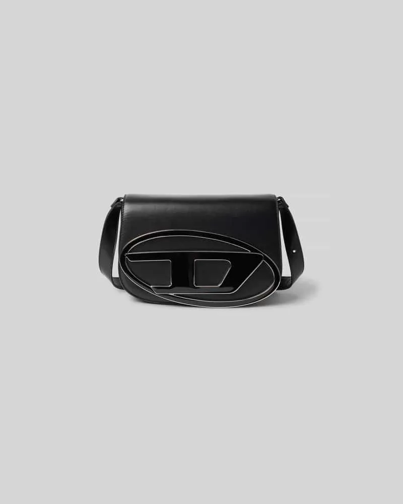 Diesel Crossbody Bag mit Label-Detail Black