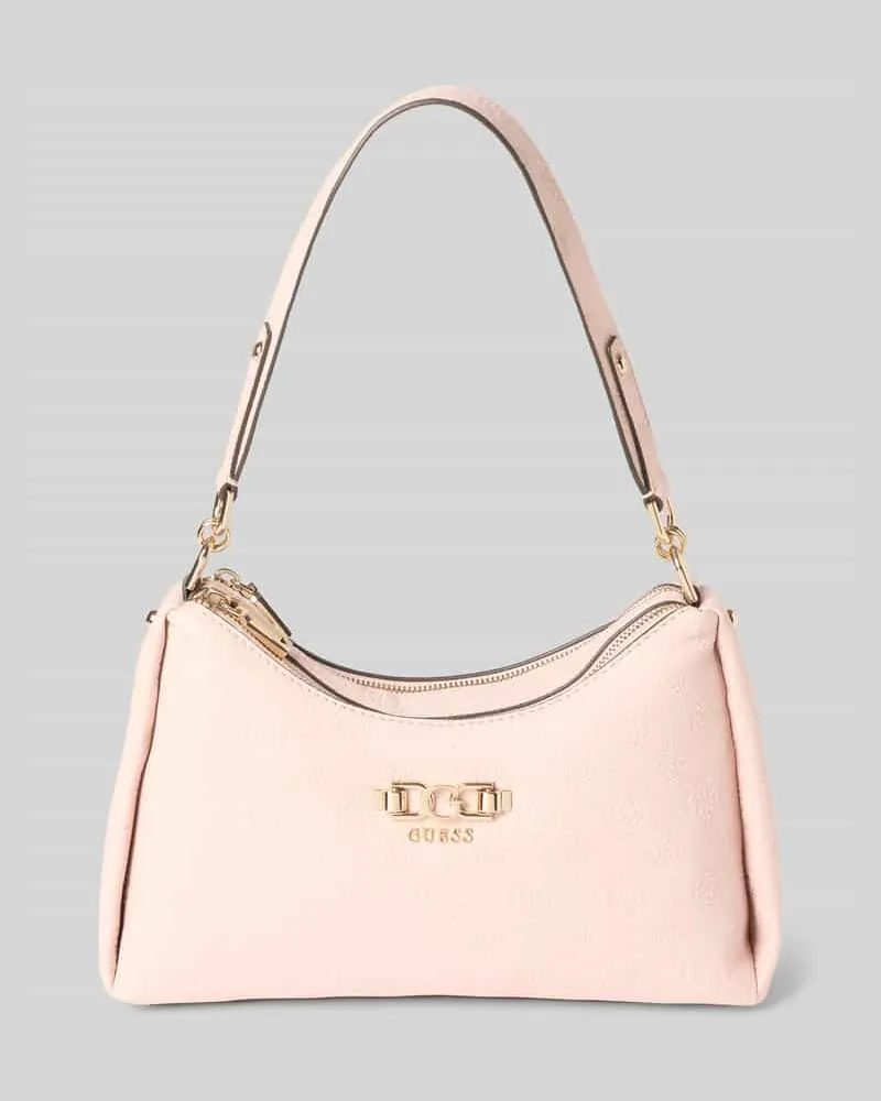 Guess Shoulder Bag in Leder-Optik mit Logo-Detail Modell 'Anise Rose