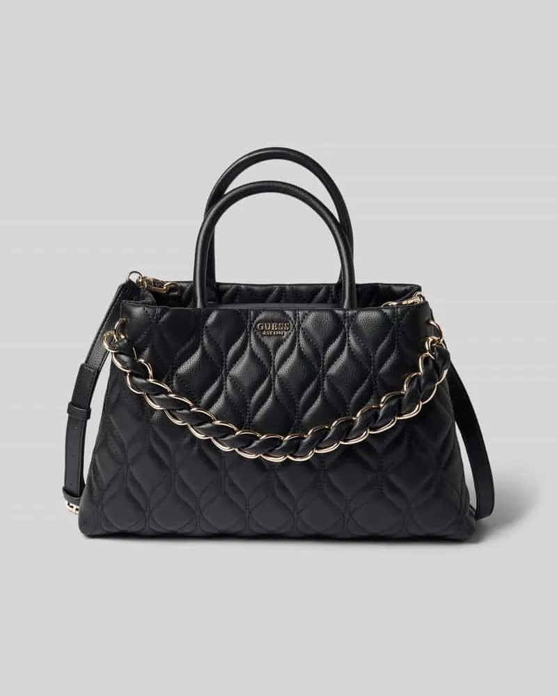 Guess Handtasche in Leder-Optik Modell 'Maxine Black