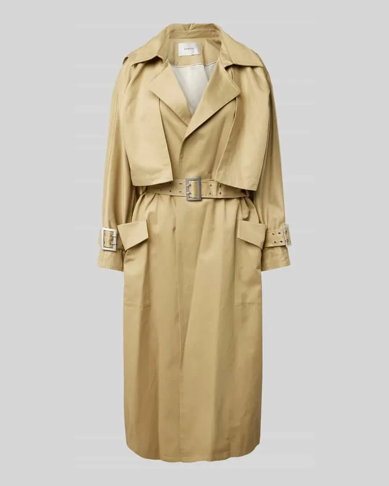 Gestuz Trenchcoat mit Taillengürtel Modell 'souri Beige