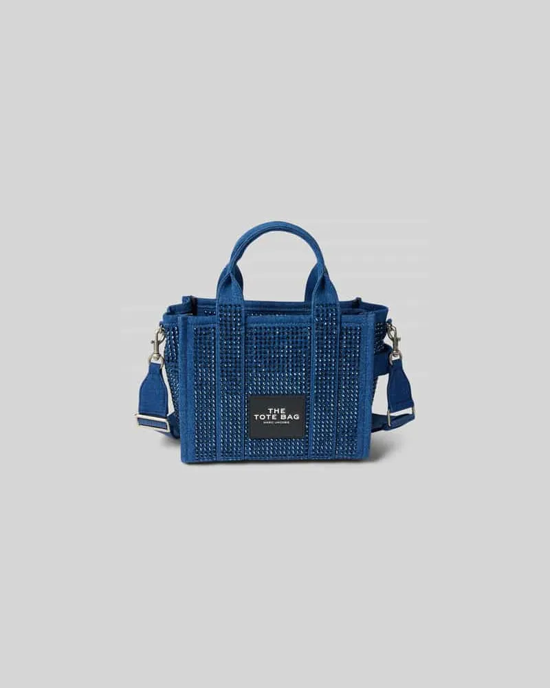 Marc Jacobs Tote Bag aus reiner Baumwolle Blau
