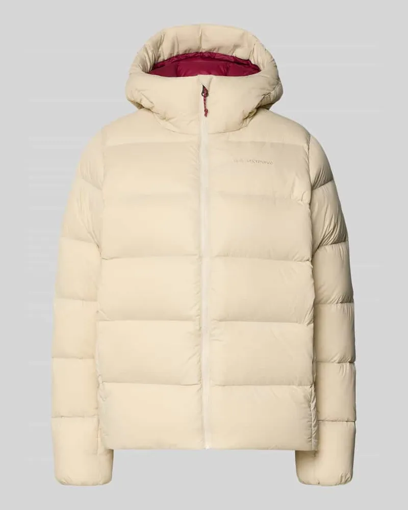 Peak Performance Steppjacke mit Label-Stitching Modell 'FROST DOWN Beige