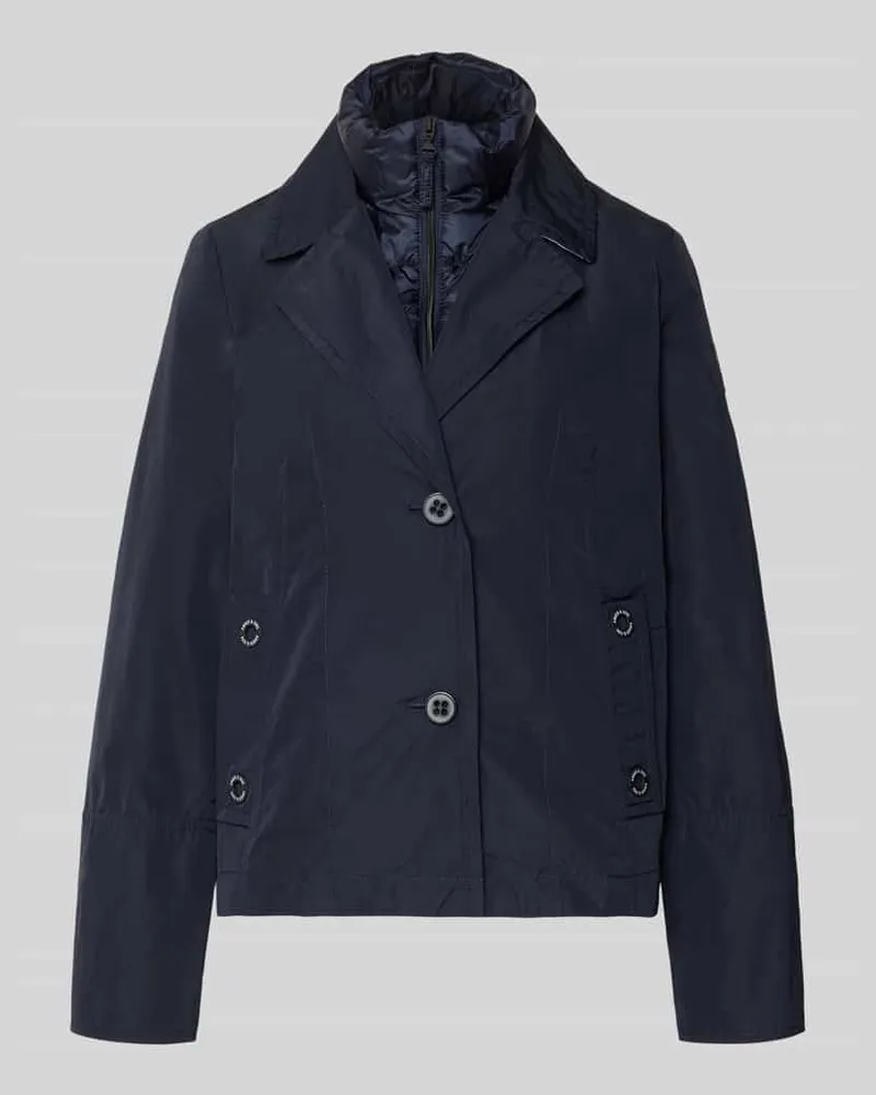 AMBER & JUNE Jacke im 2-in-1-Look Marine