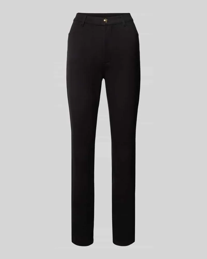 Liu Jo Skinny Fit Jeans mit Eingrifftaschen Black