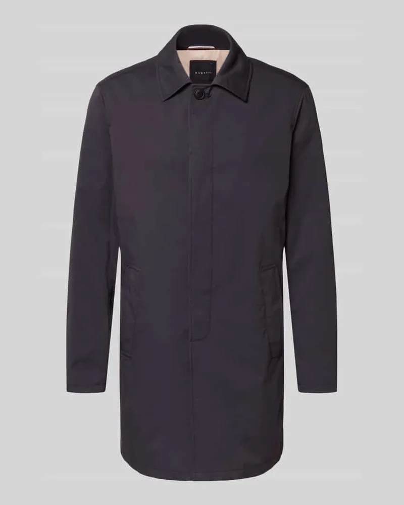 Bugatti Kurzmantel mit Eingrifftaschen Marine