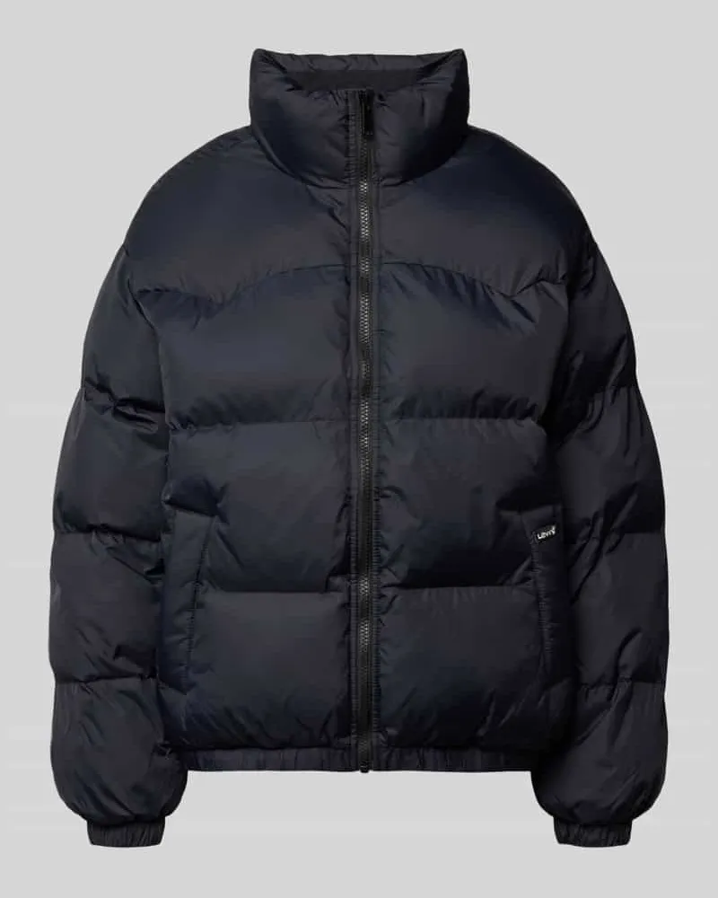 Levi's Steppjacke mit Stehkragen und Eingrifftaschen Black