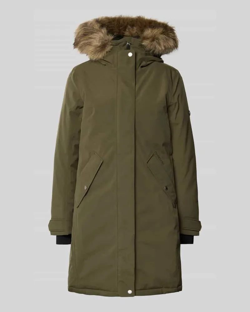 Didriksons 1913 Parka mit Pattentaschen Modell 'ERNA Dunkelgruen