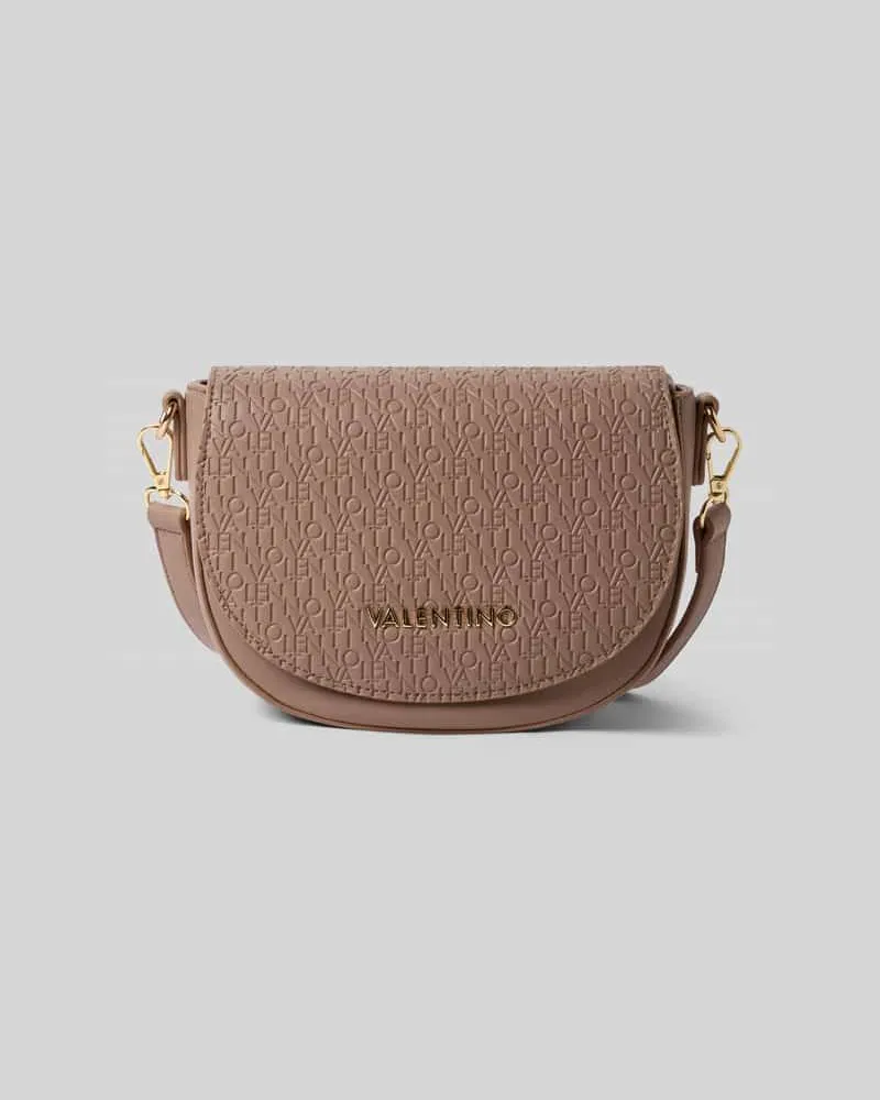 Valentino Garavani Umhängetasche mit Strukturmuster Modell 'FALAK Taupe