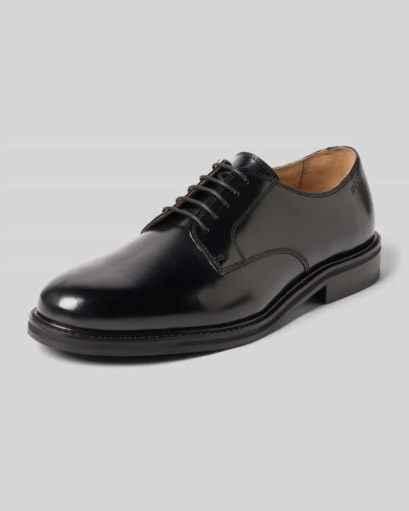 JOOP! Schnürschuh mit Logo-Prägung Modell 'Lusso Black