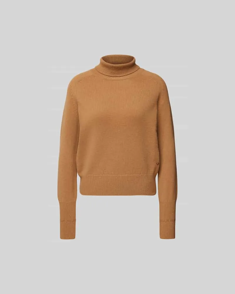 Victoria Beckham Pullover in Rollkragen Camel