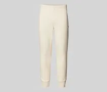 Slim Fit Sweatpants mit Logo-Patch