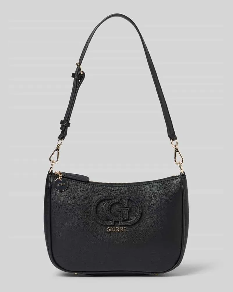 Guess Shoulder Bag in Leder-Optik Modell 'ISOLA Black