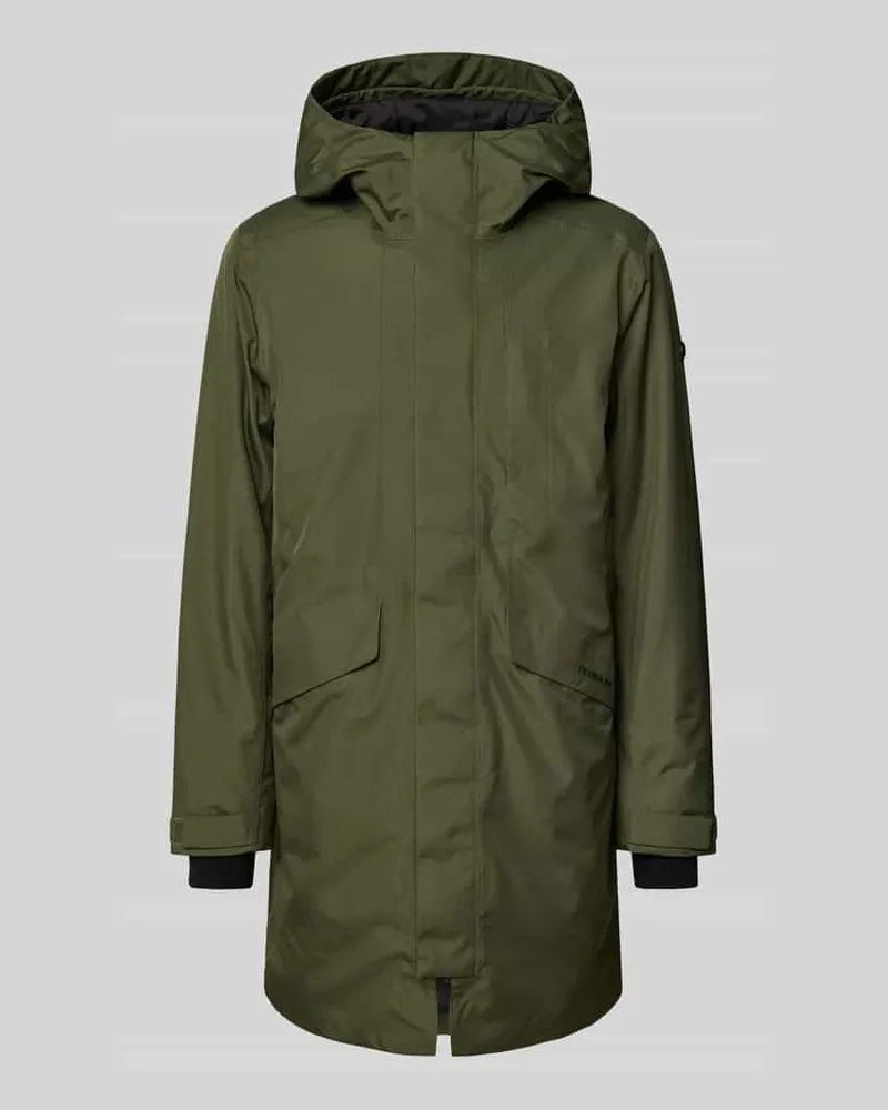 Didriksons 1913 Parka mit Kapuze Modell 'KENNY Dunkelgruen