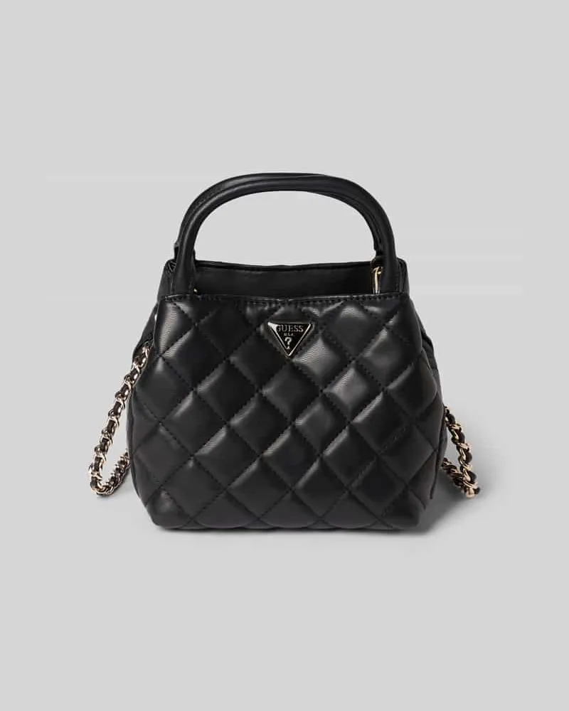 Guess Handtasche in Stepp-Optik Modell 'JULIET Black