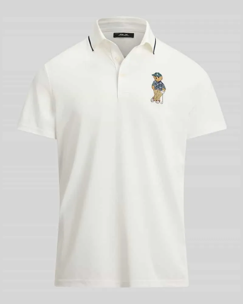 Ralph Lauren Poloshirt mit Polo Bear-Print Weiss