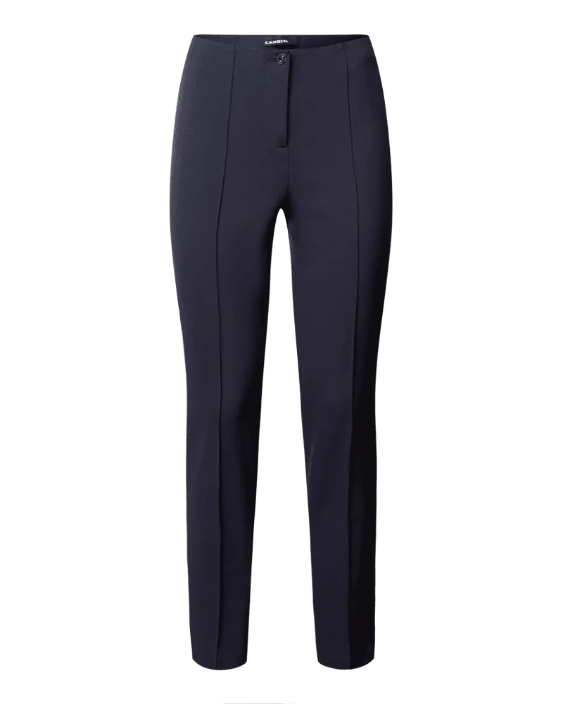 Cambio Stretchhose mit Bundfalten Modell 'ROS' Modell ROS Marine