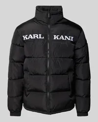 Karl Kani Steppjacke mit Label-Stitching Black