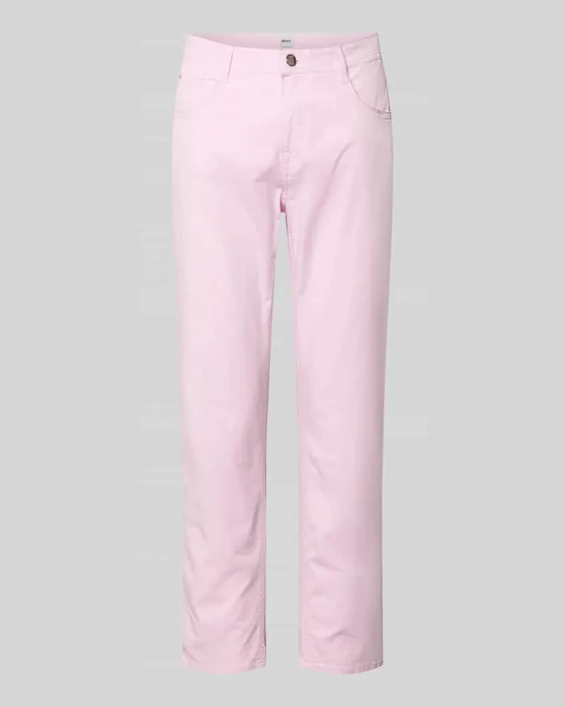 Brax Hose in verkürzter Passform Modell 'Mary Hellrosa