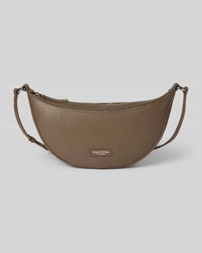 Marc O'Polo Umhängetasche aus echtem Leder Hellbraun