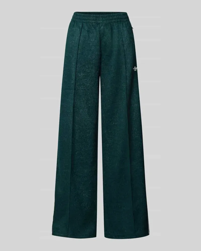 adidas Sweatpants mit elastischem Bund Dunkelgruen