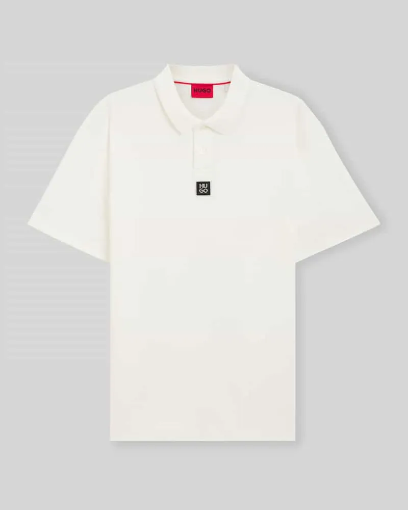 HUGO BOSS Regular Fit Poloshirt aus reiner Baumwolle Modell 'DEABONO_D Kitt