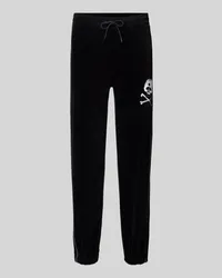 Moschino Sweatpants mit elastischem Bund Black