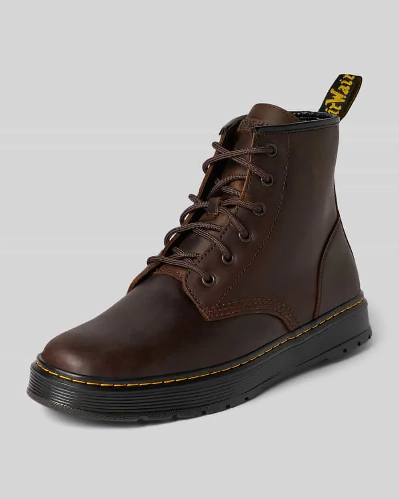 Dr.Martens Schuhe aus echtem Leder Modell 'Brookline Mittelbraun
