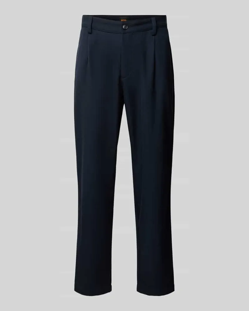 HUGO BOSS Tapered Chino mit Woll-Anteil Modell 'Chino Marine